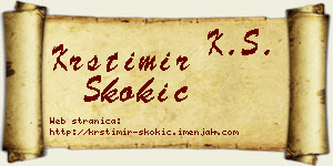 Krstimir Skokić vizit kartica
